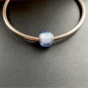 Pandora Murano Glass Petite Faceted charm style 791499SBQ